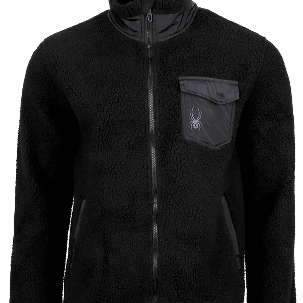 Spyder Mens Sherpa Jacket Size L